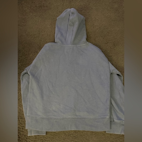 Gap Kids size L blue sweatshirt with gummy logo on chest - Picture 3 of 3